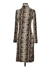 Leith Animal Print Tan Cocktail Dress Size S - photo 1