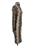Leith Animal Print Tan Cocktail Dress Size S - photo 4