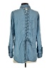 Venus Blue Long Sleeve Button-Down Shirt Size XS (estimated) - photo 2