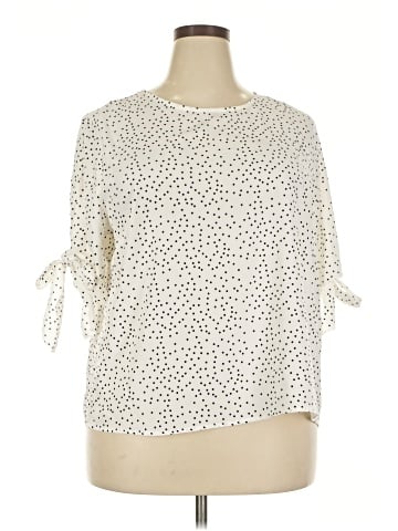 MELLODAY 3/4 Sleeve Blouse (view 1)