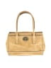 Coach Tan Yellow Leather Tote One size - photo 1