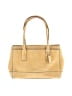 Coach Tan Yellow Leather Tote One size - photo 3