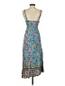 Unbranded Paisley Blue Casual Dress Size XXS (estimated) - photo 2