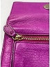 Mulberry 100% Leather Solid Pink Purple Leather Wallet One size - photo 7