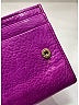 Mulberry 100% Leather Solid Pink Purple Leather Wallet One size - photo 10