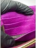 Mulberry 100% Leather Solid Pink Purple Leather Wallet One size - photo 8
