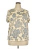 Sanctuary Ivory Short Sleeve Blouse Size 2X - photo 1
