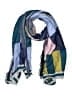 Echo 100% Viscose Teal Blue Scarf One size - photo 1