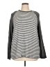 J.Jill Stripes Gray Pullover Sweater Size XL - photo 1