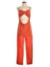 SNDYS. Color Block Orange Jumpsuit Size L - photo 1