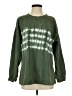 Cotton Bleu 100% Cotton Tie-dye Green Sweatshirt Size S - photo 1