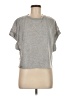 Shein Gray Short Sleeve Top Size 6 - photo 1