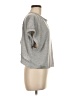 Shein Gray Short Sleeve Top Size 6 - photo 4