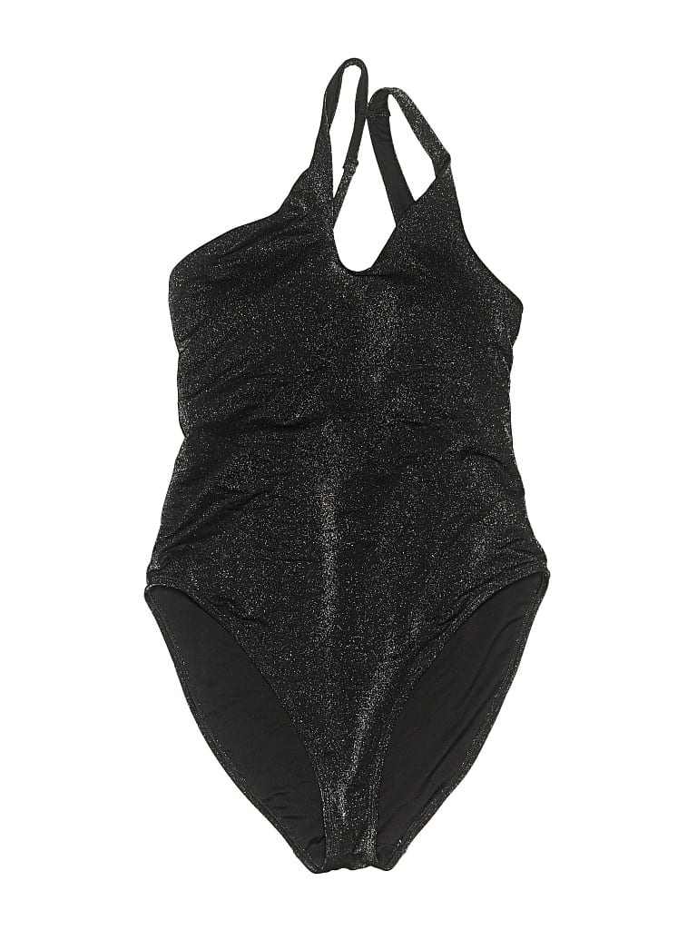 Pre-owned Old Navy One Piece Swimsuit In Black