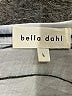 Bella Dahl 100% Rayon Stripes Silver Long Sleeve Blouse Size L - photo 7