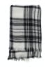 ModCloth 100% Acrylic Plaid Black Scarf One size - photo 2