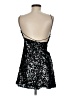 Lulus 100% Polyester Stars Black Cocktail Dress Size M (estimated) - photo 2