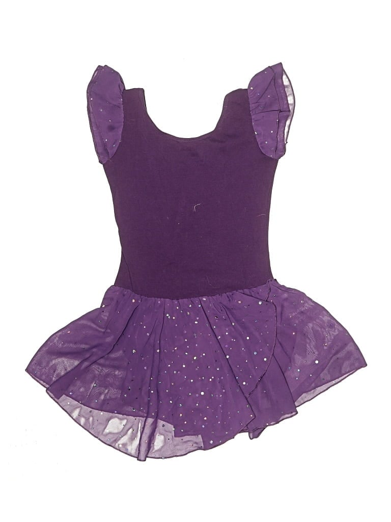 Pre-owned Assorted Brands Kids' Leotard In Purple