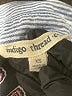 Indigo Thread Co. Print Gray 3/4 Sleeve Button-Down Shirt Size XS - photo 7