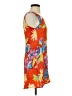 Unbranded Tropical Orange Casual Dress Size XS (estimated) - photo 4