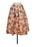 CeCe 100% Polyester Paisley Tan Casual Skirt Size 6 - photo 2