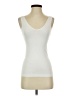 Unbranded Ivory Sleeveless T-Shirt Size XXS (estimated) - photo 1