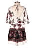 Miami 100% Polyester Print Ivory Romper Size XS - photo 2
