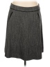 Ann Taylor LOFT Chevron-herringbone Gray Casual Skirt Size 12 - photo 1