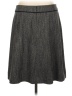 Ann Taylor LOFT Chevron-herringbone Gray Casual Skirt Size 12 - photo 2