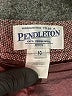 Pendleton 100% Virgin Wool Chevron-herringbone Brown Wool Pants Size 10 (petite) - photo 7