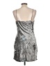 Sugar Lips Metallic Silver Cocktail Dress Size L - photo 2