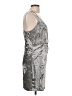 Sugar Lips Metallic Silver Cocktail Dress Size L - photo 4