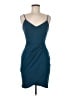Lulus Solid Teal Cocktail Dress Size M - photo 1