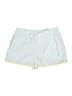 Le Lis 100% Cotton Solid Blue Shorts Size M - photo 1