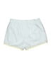 Le Lis 100% Cotton Solid Blue Shorts Size M - photo 2