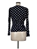 J.Crew 100% Viscose Polka Dots Black Long Sleeve Blouse Size 8 - photo 2