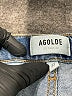 AGOLDE Blue Jeans Size 27 waist - photo 7