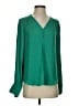 Maison d' Amelie 100% Polyester Green Long Sleeve Blouse Size XS - photo 1