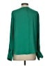Maison d' Amelie 100% Polyester Green Long Sleeve Blouse Size XS - photo 2