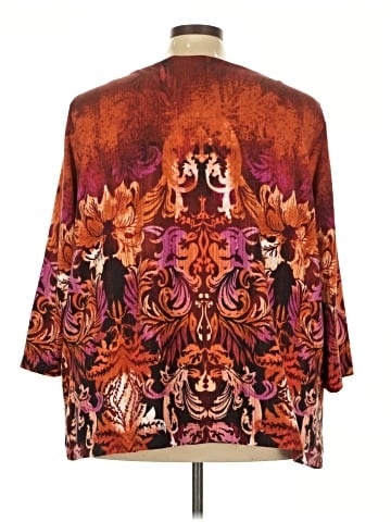 Ali Miles 3/4 Sleeve Blouse (view 2)