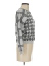 By Anthropologie Houndstooth Gray Pullover Sweater Size XS - photo 4