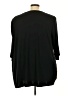 Catherines 100% Polyester Black 3/4 Sleeve Blouse Size 3X - photo 2