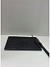 Versace 100% Leather Black Leather Embossed Wristlet One size - photo 3