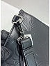 Versace 100% Leather Black Leather Embossed Wristlet One size - photo 5