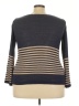 Amaryllis Stripes Gray Pullover Sweater Size 3X - photo 2