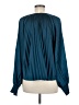 Dear John 100% Polyester Teal Long Sleeve Blouse Size M - photo 2