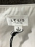 Le Lis 100% Cotton White Shorts Size L - photo 3