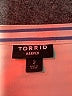 Torrid 100% Polyester Stripes Blue 3/4 Sleeve Blouse Size 2X Plus (2) - photo 7