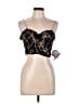 Rabbit Rose 100% Polyester Black Sleeveless Blouse Size L - photo 1