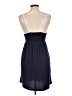 Feathers Solid Blue Casual Dress Size L - photo 2